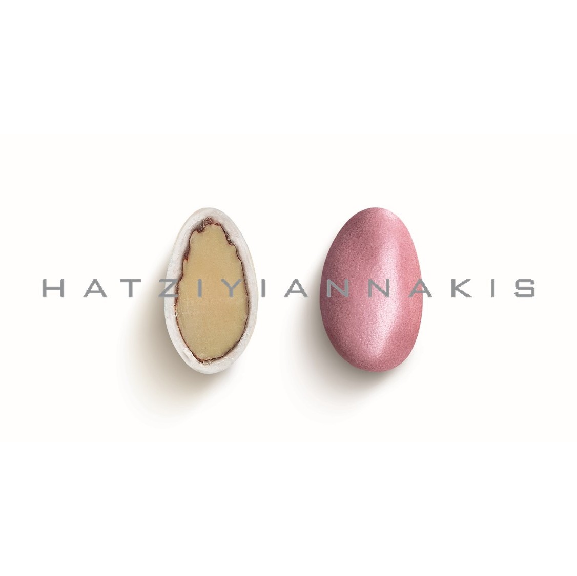 Κουφέτα αμυγδάλου κλασσικό-midi περλέ_ροζ